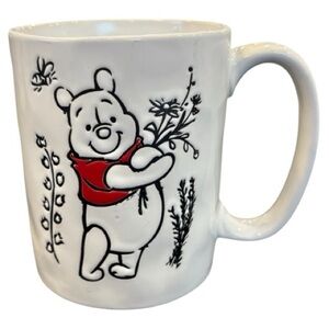 NWOT Disney Winnie The Pooh Mug with Red and Black Design